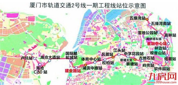 地铁2号线岛内首台盾构机 拟下月在五缘湾南站下井掘进——九房网 地铁2号线岛内首台盾构机 拟下月在五缘湾南站下井掘进——九房网