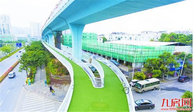 全国首条空中自行车道在厦建成 将择期向社会开放——九房网