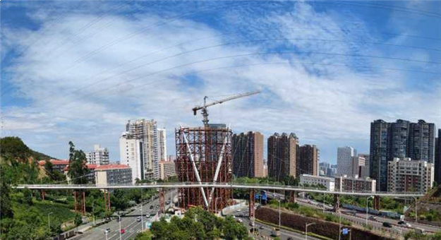国内首创！厦门山海健康步道节点二桥梁完成体系转换——九房网