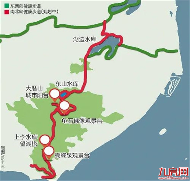 厦东坪山健康步道景观提升工程可研报告批复 总投近7亿——九房网 厦东坪山健康步道景观提升工程可研报告批复 总投近7亿——九房网