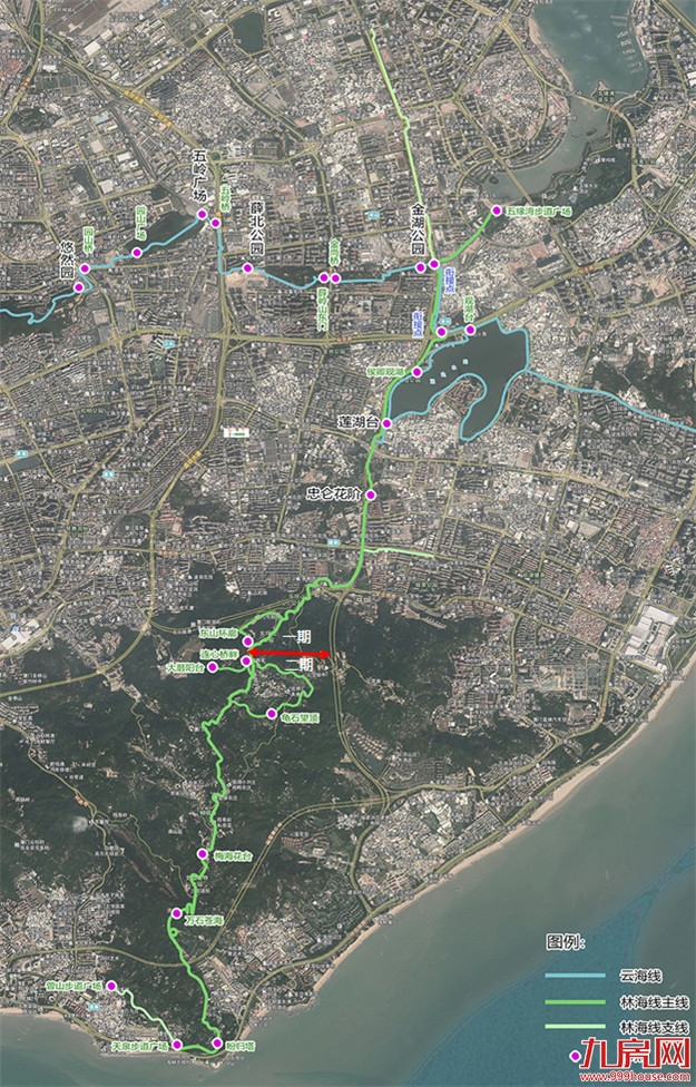 年内开放！直达环岛！厦门山海健康步道林海线二期来了！——九房网